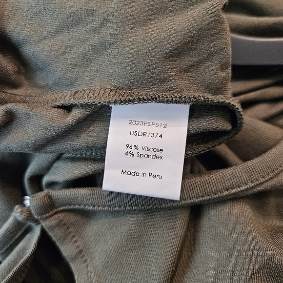 Universal Standard Green Maxi Dress Size XL 26-28 - Picture 6 of 8